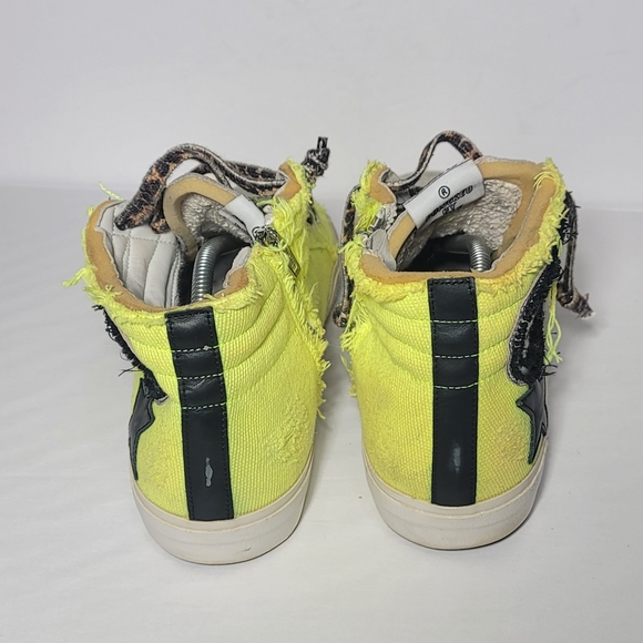 Golden Goose Slide High Top Sneaker Size US 12 / Eur 45 SB11 - Picture 3 of 8